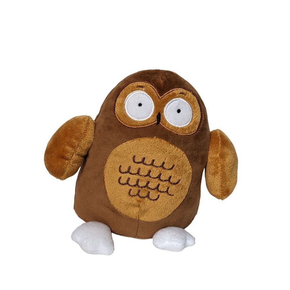 Kane Miller This Is Owl Brown Bird Plush 7.5 Inch